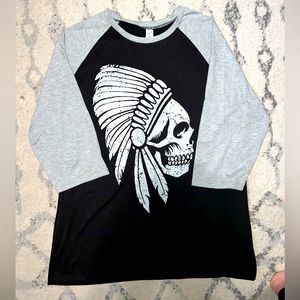 Mens 3/4 Length Sleeve Shirt